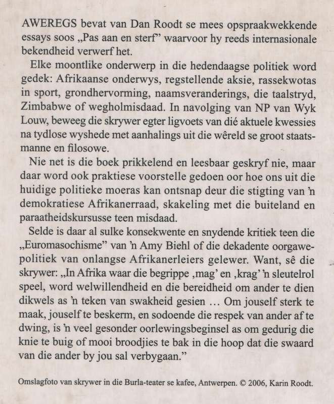 Aweregs - Roodt, Dan