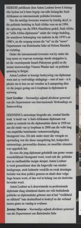 n Diplomatieke Dagverhaal: Vrolikheid, Olikheid en Politieke Uitdagi - Loubser, Anton