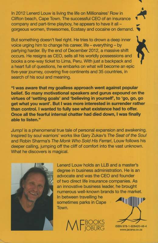 Jump! An Epic Travel and Soul Adventure - Louw, Lenerd