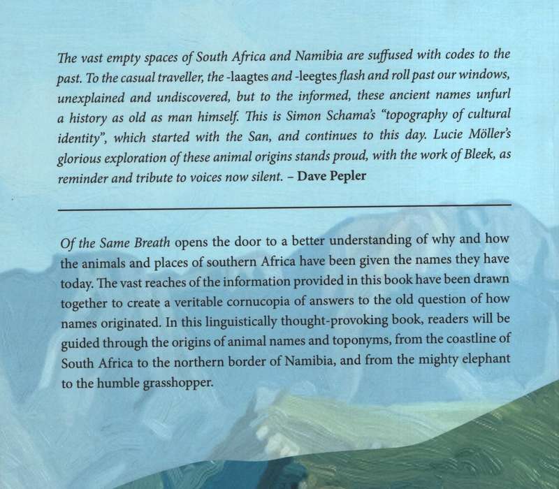 Of the Same Breath: Indigenous Animals and Place Names - MÃ¶ller, Lucie A.