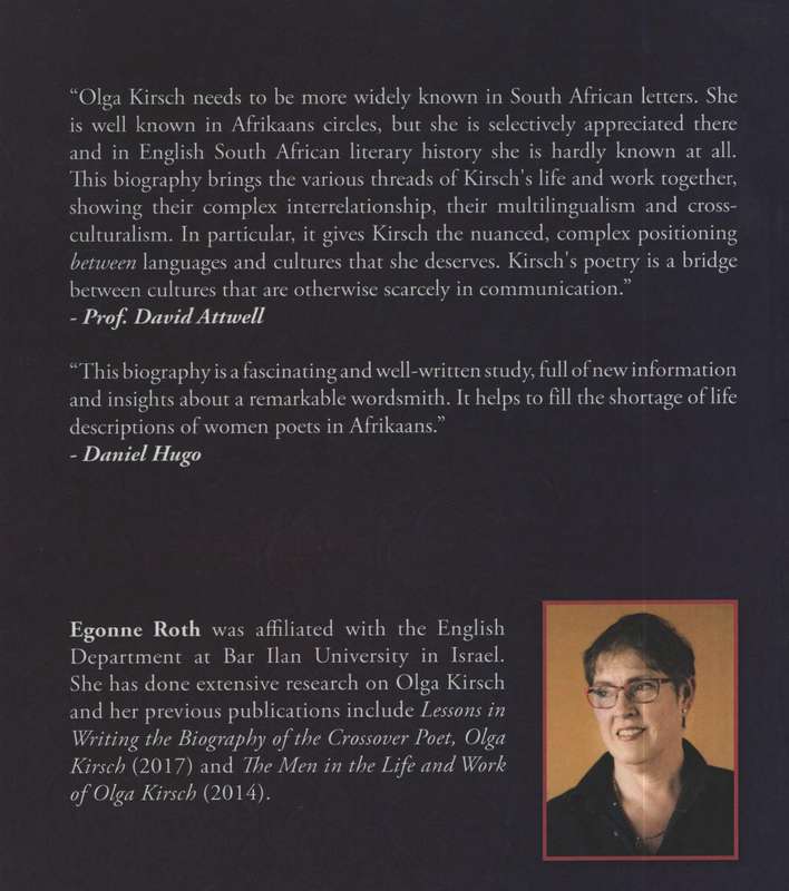 Olga Kirsch: A Life in Poetry - Roth, Egonne