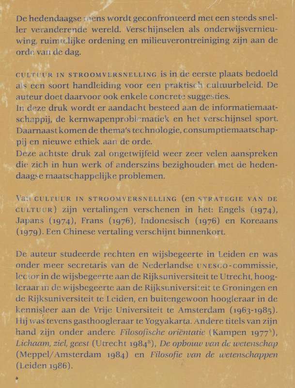 Cultuur in Stroomversnelling - Van Peursen, C. A.