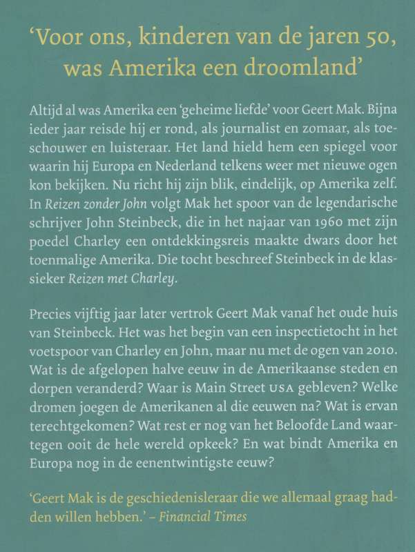 Reizen Zonder John: Op zoek naar Amerika - Mak, Geert