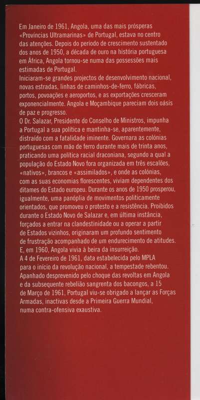 Guerra e Paz Portugal/Angola 1961-1974 - Van der Waals, W. S.