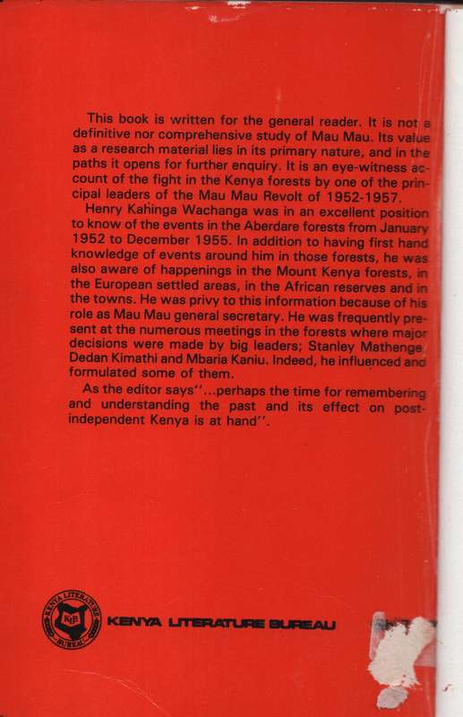 The Swords of Kirinyaga: The Fight for Land and Freedom - Wachanga, H. K.