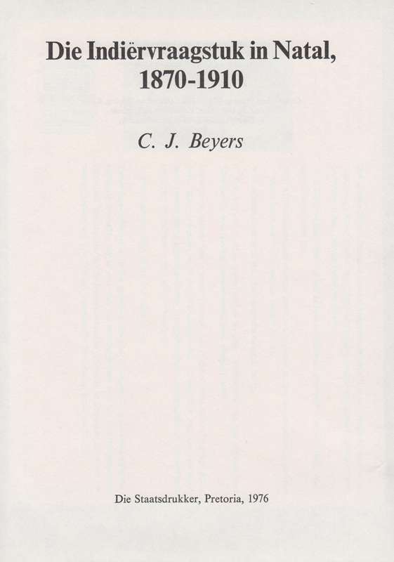 Argief-Jaarboek vir Suid-Afrikaanse Geskiedenis 1971 Deel 2 / Archiv - Beyers, C. J.; Gericke, F. W