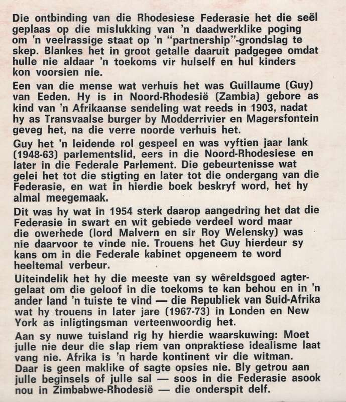 Die Vuur Brand Nader - Van Eeden, Guy
