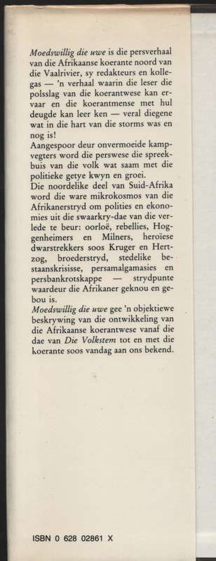 Moedswillig die Uwe: Perspersoonlikhede in die Noorde - Richard, Dirk