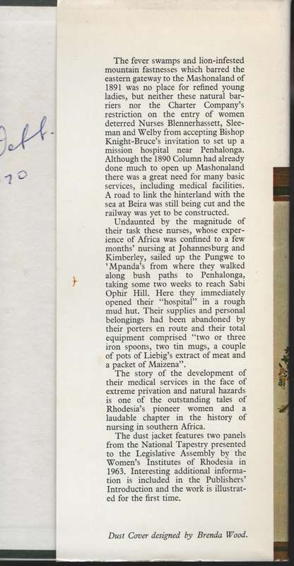 Adventures in Mashonaland - Blennerhassett, Rose; Sleema
