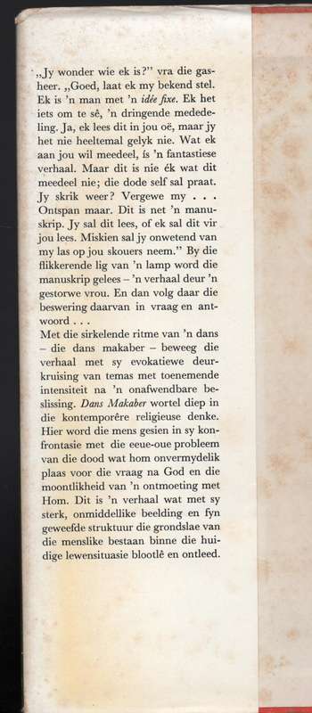 Dans Makaber - Heiberg, Anna-Louize