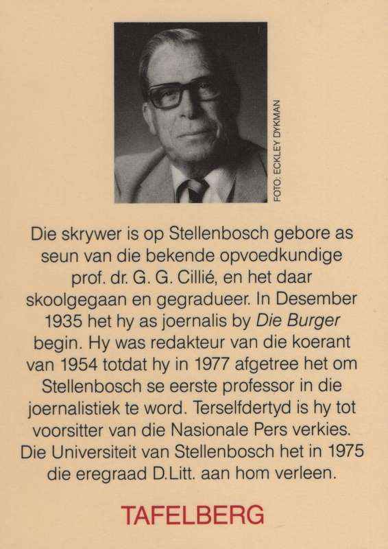 Baanbrekers vir Vryheid: Gedagtes Oor Afrikaners se Rol in Suid-Afri - CilliÃ©, P. J.
