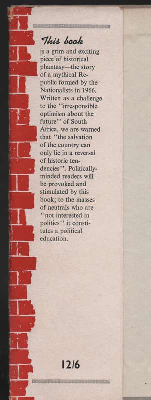 When Smuts Goes: History of South Africa from 1952 to 2010, First Pu - Keppel-Jones, Arthur