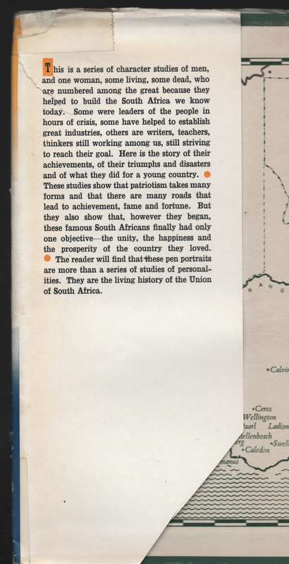 South Africa's Hall of Fame - Cartwright, A. P.
