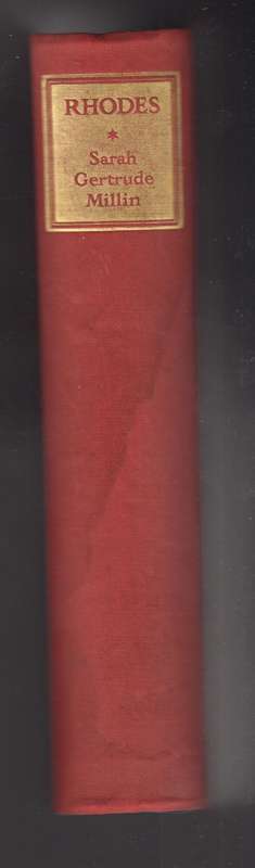 Rhodes - Millin, Sarah Gertrude