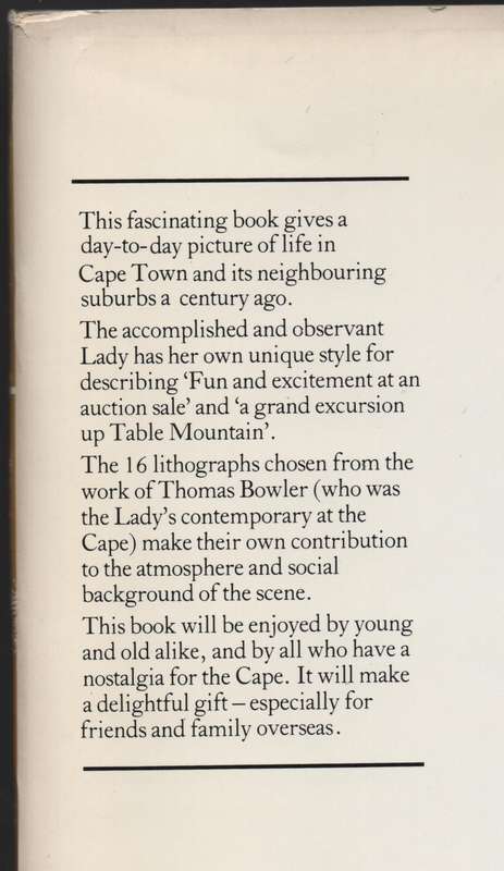 Life at the Cape a Hundred Years Agoâ¦ - Lady