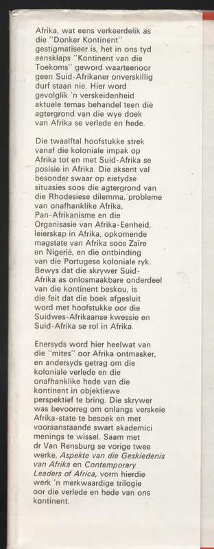 Afrika-Verskeidenheid - Van Rensburg, A. P. J.