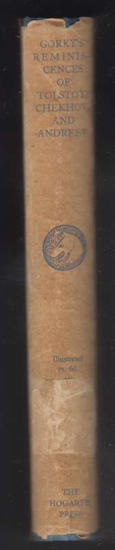 Reminiscences of Tolstoy, Chechov, and Andreev - Gorky, Maxim