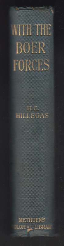 With the Boer Forces - Hillegas, Howard C.