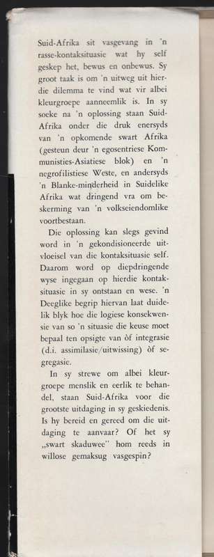 Segregeer of Sterf - Van der Merwe, H. J. J. M.