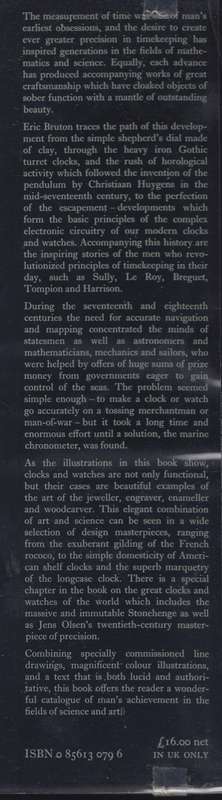 The History of Clocks and Watches - Burton, Eric