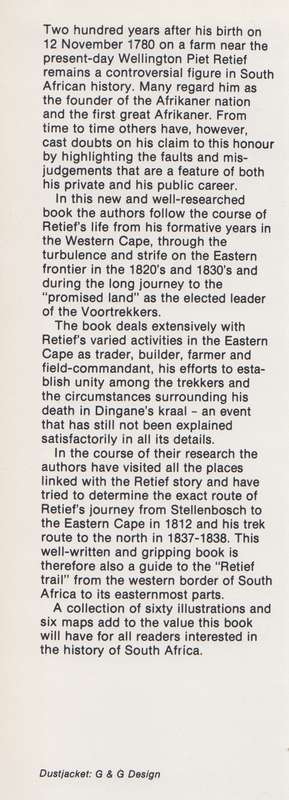 In the Steps of Piet Retief - Gledhill, Eily; Gledhill, Ja