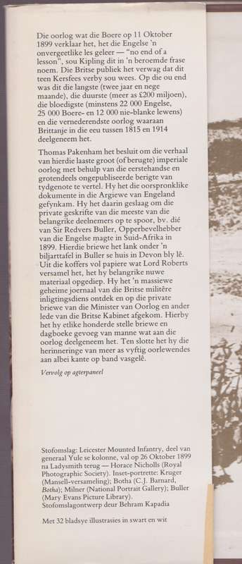 Die Boereoorlog - Pakenham, Thomas