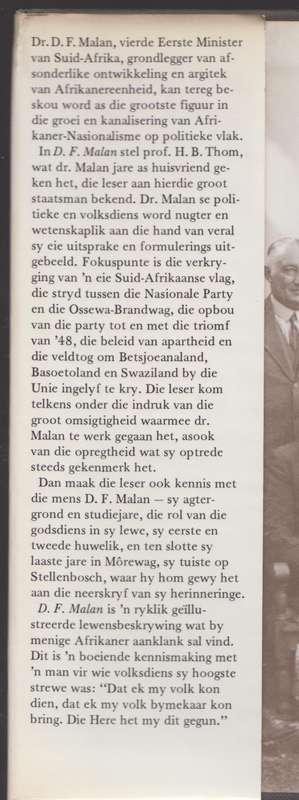 D. F. Malan - Thom, H. B.