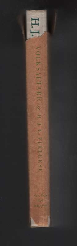 Volksaltare, of 'n Veteraan van die Eerste Vryheidsoorlog - Pieterse, H. J. C