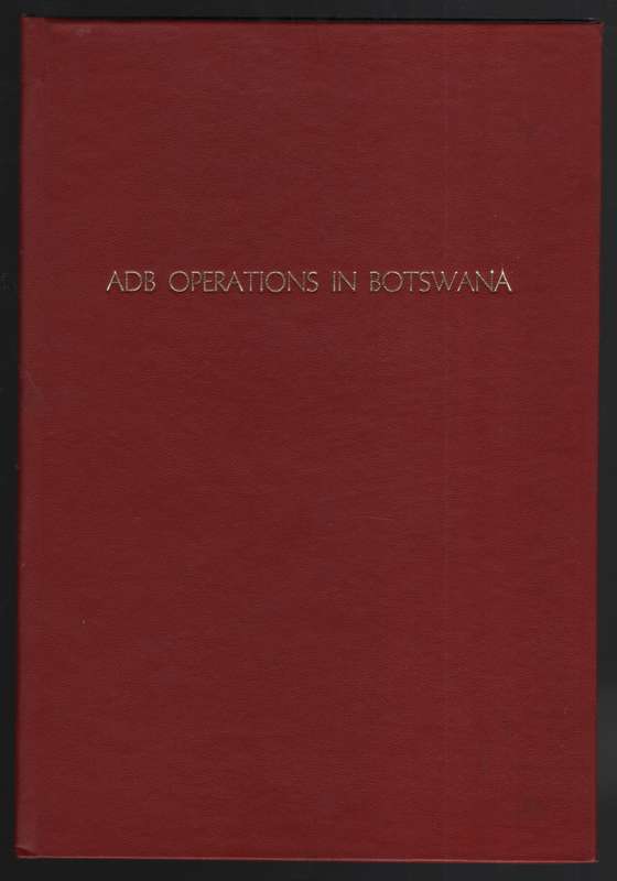 African Bank Group Country Profile: Operations in Botswana - African Development Bank