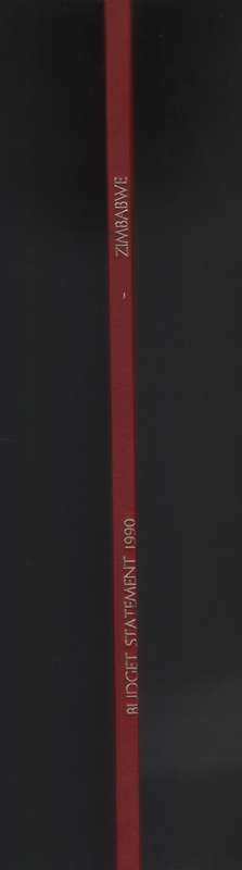 Economic Policy Statement: Macro-economic Adjustment and Trade Liber - Chidzero, B. T. G.