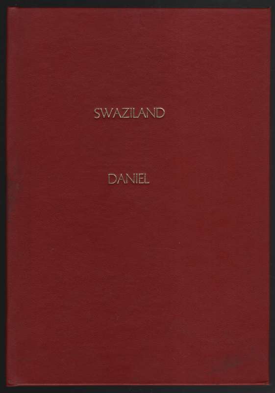DESTABILISATION SWAZILAND & SA - DANIEL,J