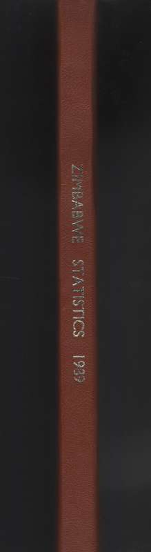 Statistical Yearbook 1989. Zimbabwe - Mandishona,  G. M.