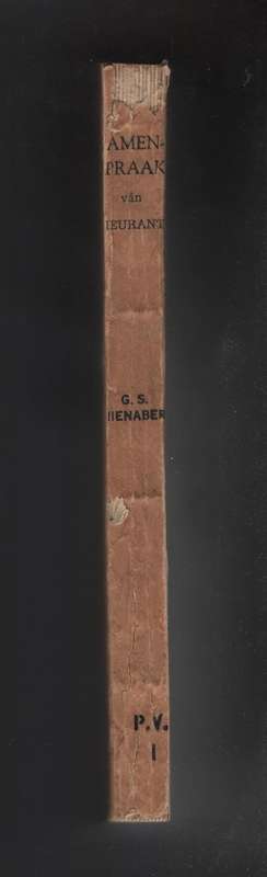 Klaas Waarsegger se Zamenspraak en Brieve uit 1861 - Nienaber, G. S.