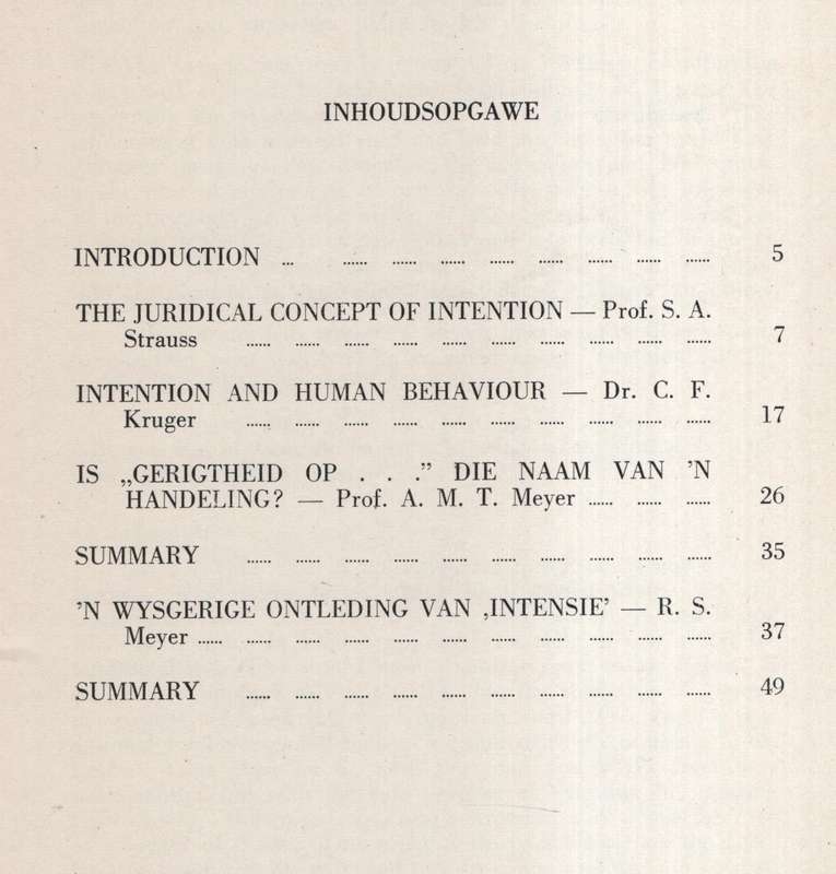 Intensie Simposium. Mededelings van die Universiteit van Suid-Afrika - Strauss, S. A.; et al