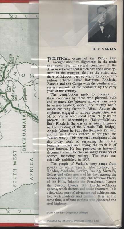 Some African Milestones - Varian, H. F.