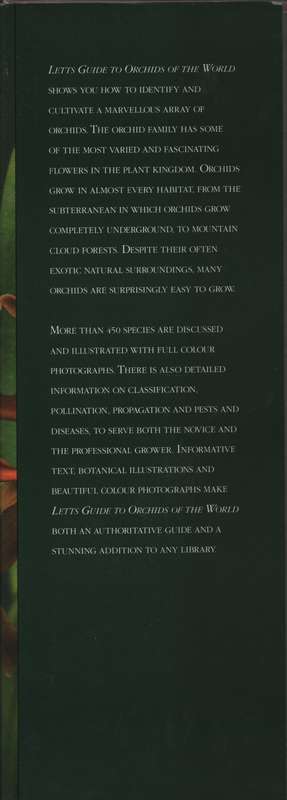 Letts Guide to Orchids of the World - Hodgson, Margarer; Paine, Ro