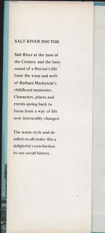 Salt River Doctor - Mackenzie, Barbara