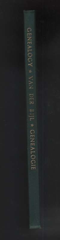 Van der Bijl / 1667-1967 / Geslagsregister / Genealogy - Van der Bijl, J.