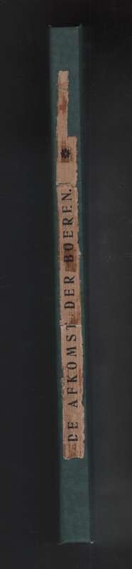 De Afkomst der Boeren - Colenbrander, H. T.