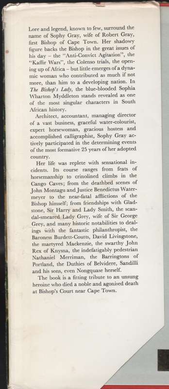 The Bishops's Lady - Gutsche, Thelma