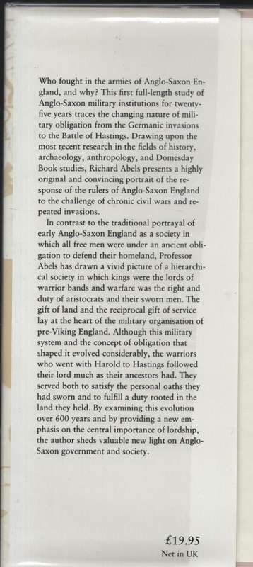 Lordship and Military Obligation in Anglo-Saxon England - Abels, Richard P.