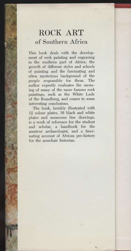 Rock Art of Southern Africa - Cooke, C. K.