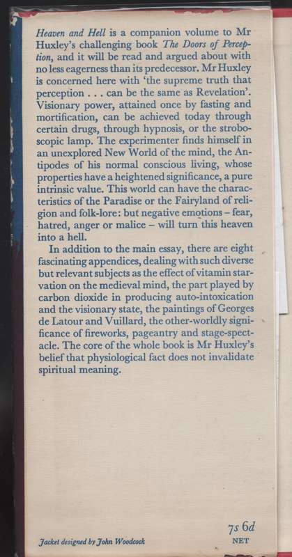 Heaven & Hell - Huxley, Aldous