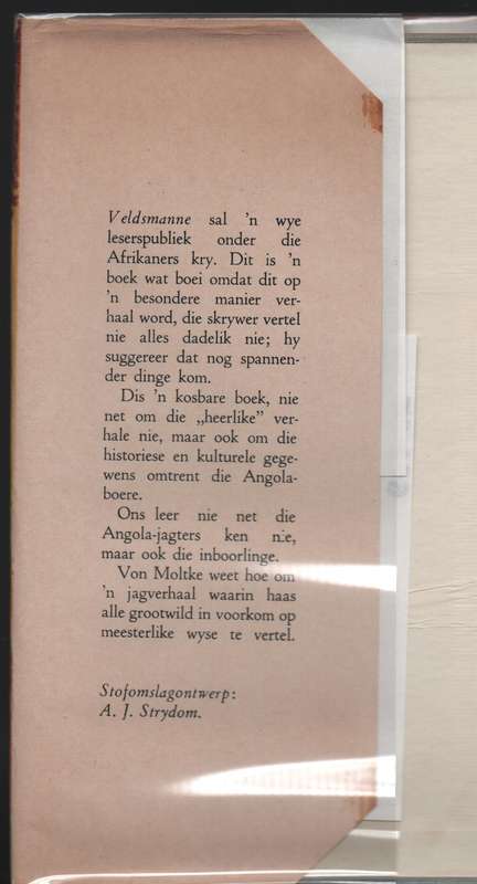 Veldsmanne - Von Moltke, J.