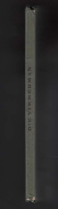 Die Timmerman: Verhaal in Verse - Malherbe, D. F.