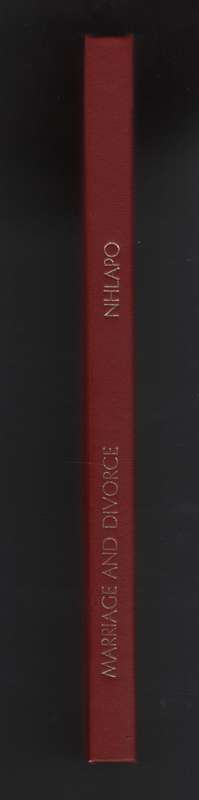 Marriage and Divorce in Swazi Law and Custom - Nhlapo, Thandabantu