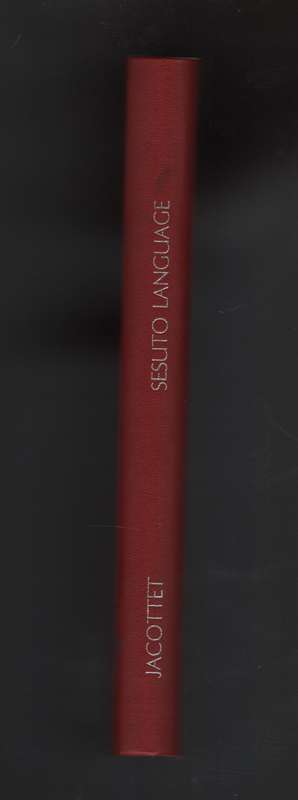A Grammar of the Sesuto Language. Bantu Studies, Journal Devoted to  - Jacottet, E.; Mangoaela, Z.