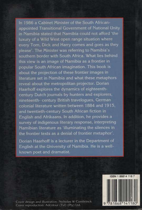 The Wild South-West: Frontier Myths and Metaphors in Literature set  - Haarhoff, Dorian