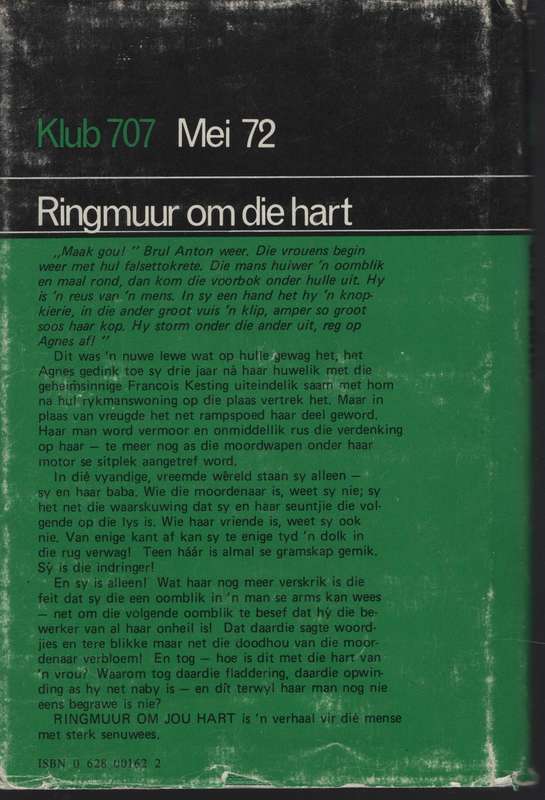Ringmuur om die Hart - Venter, C. J.