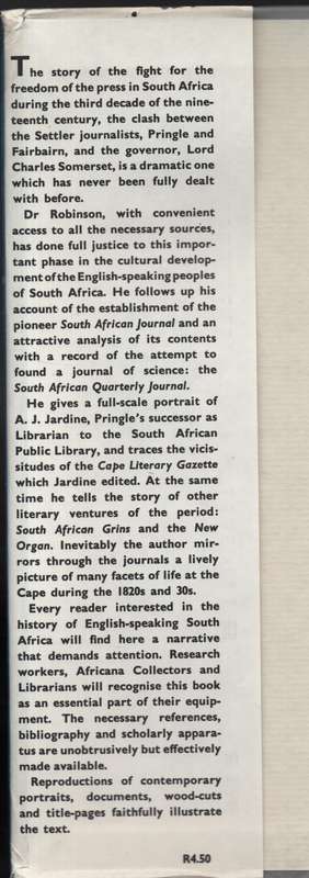None Daring to Make Us Afraid: A Study of English Periodical Literat - Robinson, A. M. Lewin